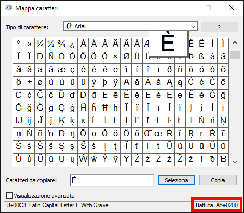 Come Fare La E Maiuscola Accentata Sosdoc